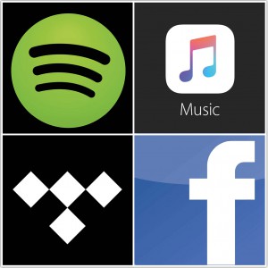 Spotify, Apple Music, Tidal, Spotify – alla vill streama musik.